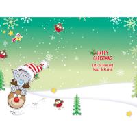 Daddy From Little Boy My Dinky Bear Me to You Bear Christmas Card Extra Image 1 Preview